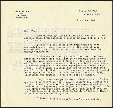 Lot #368 Douglas Bader - Image 2
