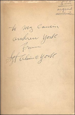 Lot #505 Sgt. Alvin C. York - Image 1