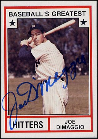Lot #2640 Joe DiMaggio - Image 1