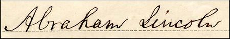 Lot #84 Abraham Lincoln - Image 1