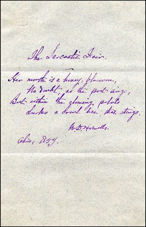 Lot #631 William Dean Howells - Image 1