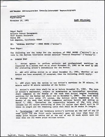 Lot #2079 Demi Moore - Image 3