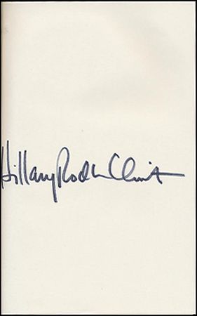 Lot #33 Hillary Clinton