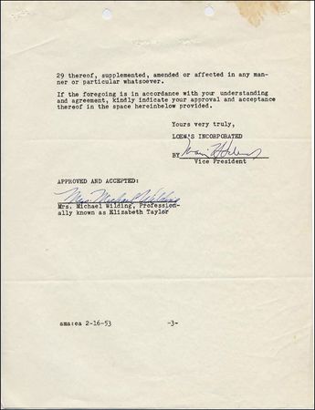 Lot #2455 Elizabeth Taylor - Image 2