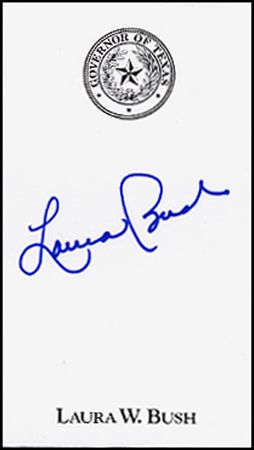 Lot #16 Laura Bush - Image 2