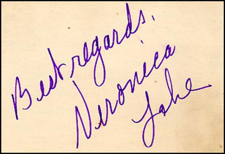 Lot #1857 Veronica Lake - Image 1