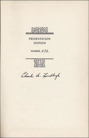 Lot #547 Charles Lindbergh - Image 1