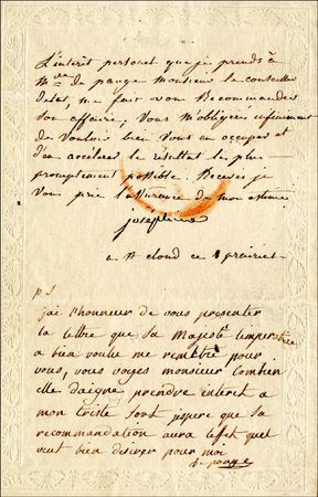 Lot #163 Josephine Bonaparte - Image 1