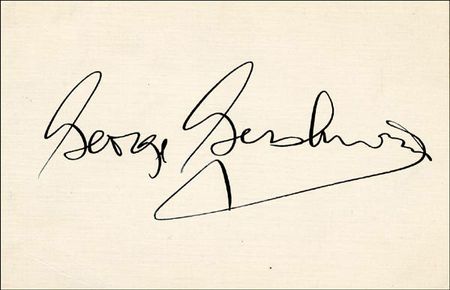 Lot #878 George Gershwin - Image 1