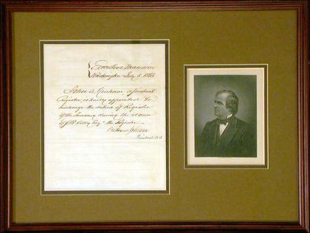 Lot #68 Andrew Johnson - Image 2