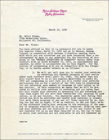 Lot #1471 Errol Flynn - Image 2