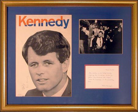 Lot #263 Robert F. Kennedy - Image 1