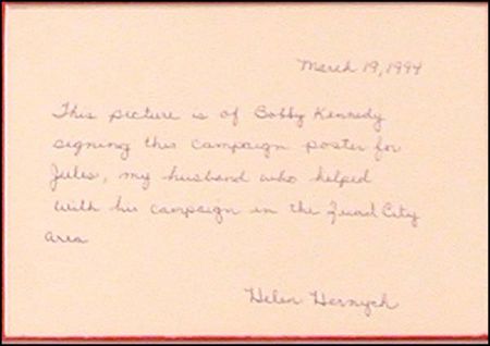 Lot #263 Robert F. Kennedy - Image 4