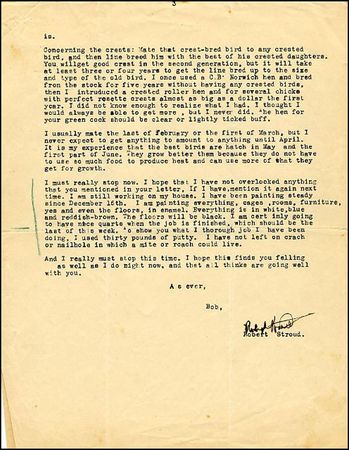 Lot #282 Robert Stroud - Image 2