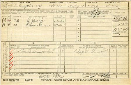 Lot #482 Gus Grissom - Image 2