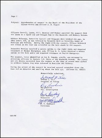 Lot #57 Kennedy Assassination - Image 1