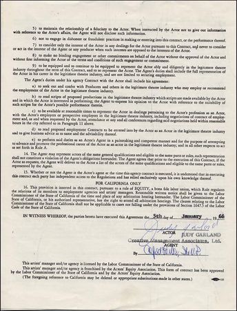 Lot #1467 Judy Garland - Image 1