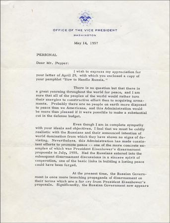 Lot #73 Richard Nixon - Image 2