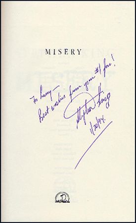 Lot #566 Stephen King - Image 1
