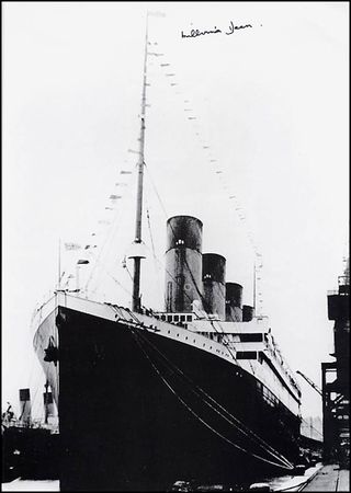 Lot #307  Titanic: Millvina Dean and Robert Ballard - Image 3