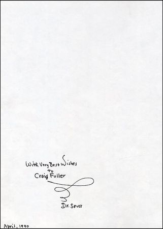Lot #602 Dr. Seuss - Image 1