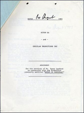 Lot #1748 Peter Lawford - Image 3