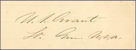 Lot #42 U. S. Grant