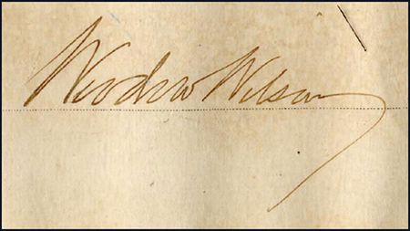 Lot #116 Woodrow Wilson - Image 1