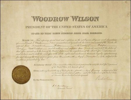 Lot #116 Woodrow Wilson - Image 2