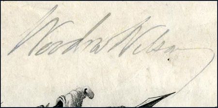 Lot #117 Woodrow Wilson - Image 1