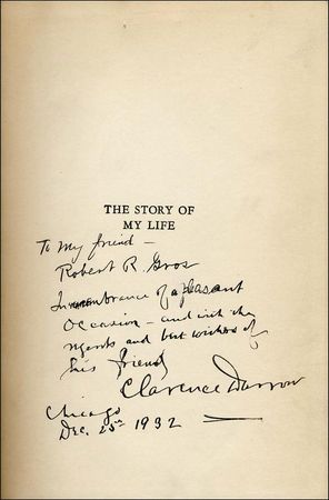 Lot #150 Clarence Darrow - Image 1