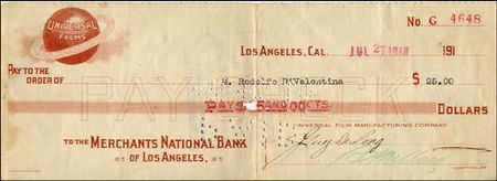 Lot #2438 Rudolph Valentino - Image 3