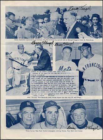 Lot #2800 Casey Stengel - Image 4
