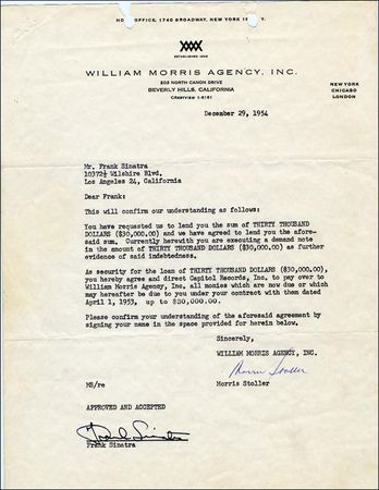 Lot #937 Frank Sinatra - Image 2