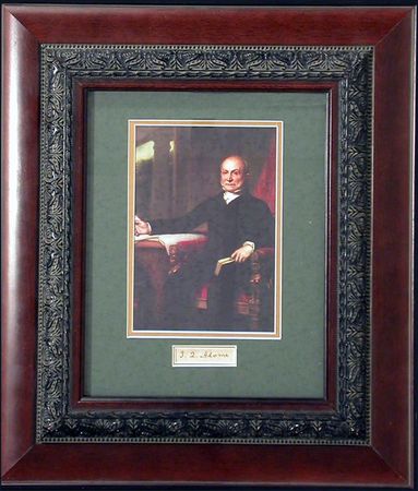 Lot #1 John Quincy Adams