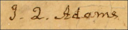 Lot #1 John Quincy Adams - Image 2