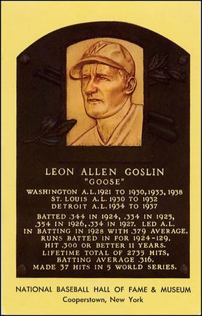 Lot #2668 Leon “Goose” Goslin - Image 2