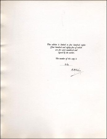 Lot #583 A. A. Milne - Image 1