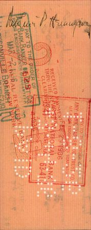 Lot #553 Ernest and Pauline Hemingway - Image 1
