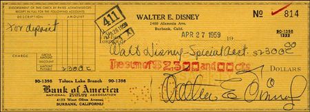 Lot #620 Walt Disney - Image 1