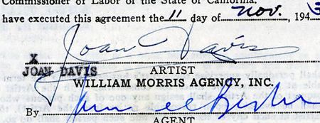 Lot #1423 Joan Davis - Image 1