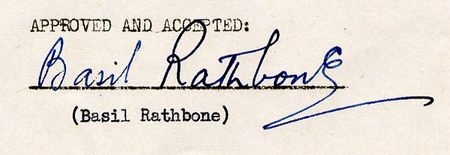 Lot #2121 Basil Rathbone - Image 2