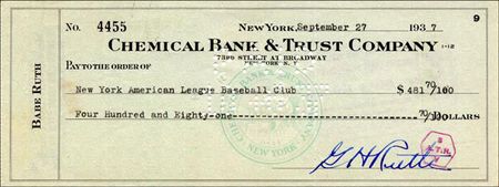 Lot #2632 Babe Ruth - Image 1