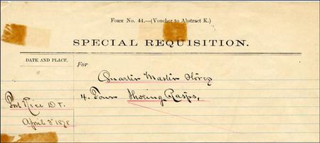 Lot #296 Frederick W. Benteen - Image 1