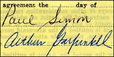 Lot #841 Simon and Garfunkel - Image 1