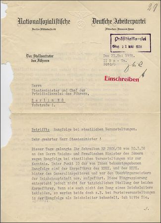 Lot #352 Rudolf Hess - Image 2