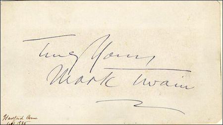 Lot #532 Samuel L. Clemens - Image 1