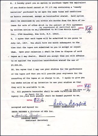 Lot #1407 Rodney Dangerfield - Image 2