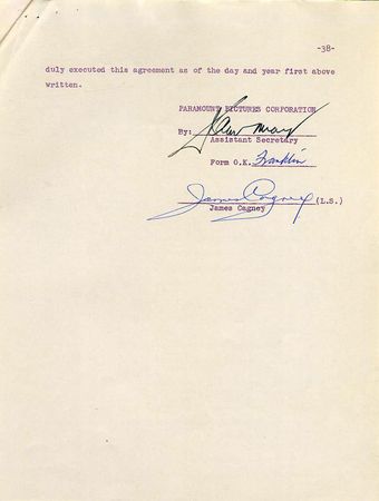 Lot #1250 James Cagney - Image 2