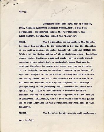 Lot #1250 James Cagney - Image 3